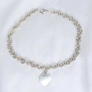 Ponadczasowy Naszyjnik Tiffany & Co, Serce na Łańcuszku